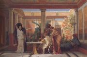 Gustave Boulanger,The Rehearsal in the House of the Tragic Poet (mk23)